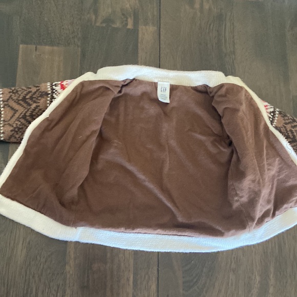 Baby gap zip up sweater 💕 EUC 6-12 months - Picture 4 of 12